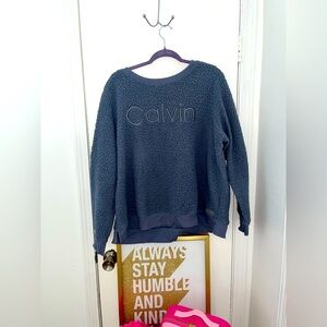 Calvin Klein Women's Blue Sweater
